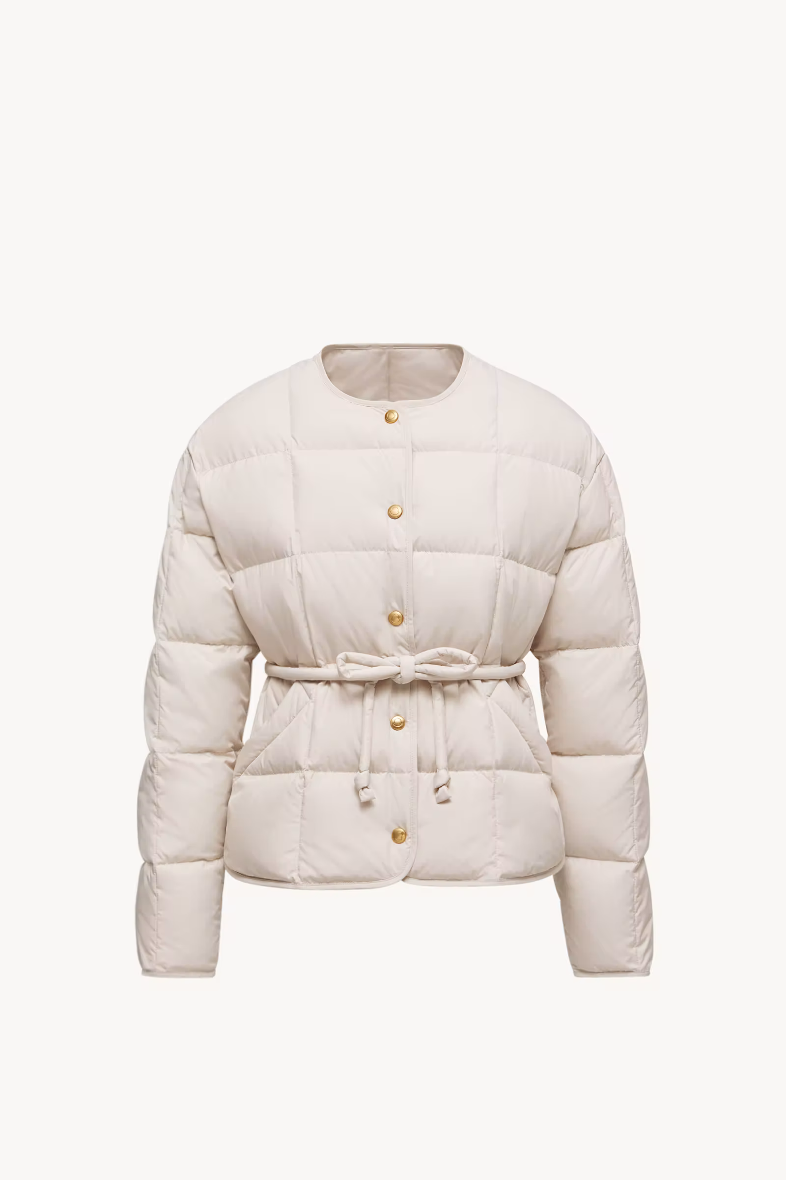 Caramagne Belted Short Down Jacket
