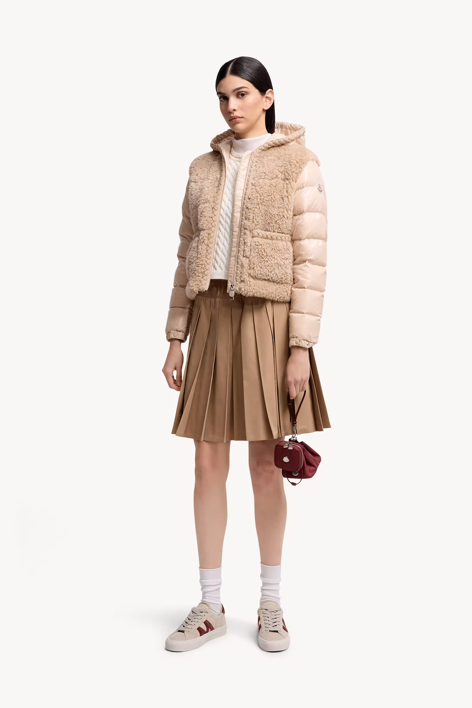 Plantay Hooded Teddy Short Down Jacket